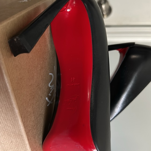 Christian Louboutin Black Pumps Size 41 (10 US) - Picture 7 of 8